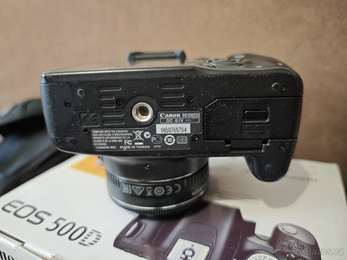 Canon 500D + objektiv 24mm f/2.8 v záruce - 10