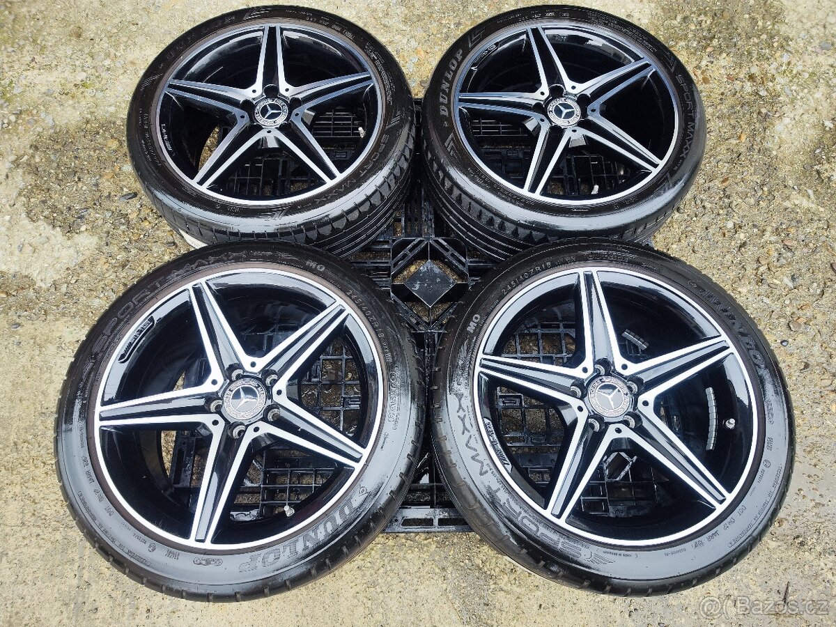 Alu sada=5x112=MERCEDES AMG=s pneu=245/40 (Z)R18=DVOJROZMER - 10