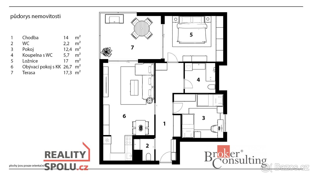 Prodej, byty/3+kk, 95 m2, Mikanova 3250/9, 10600 Praha, Hlav - 10