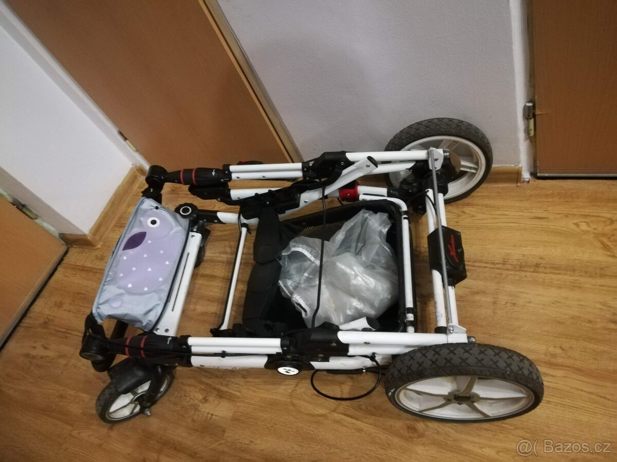 Nabízím krásný kočárek Hartan Topline S s ruční brzdou v Top - 10