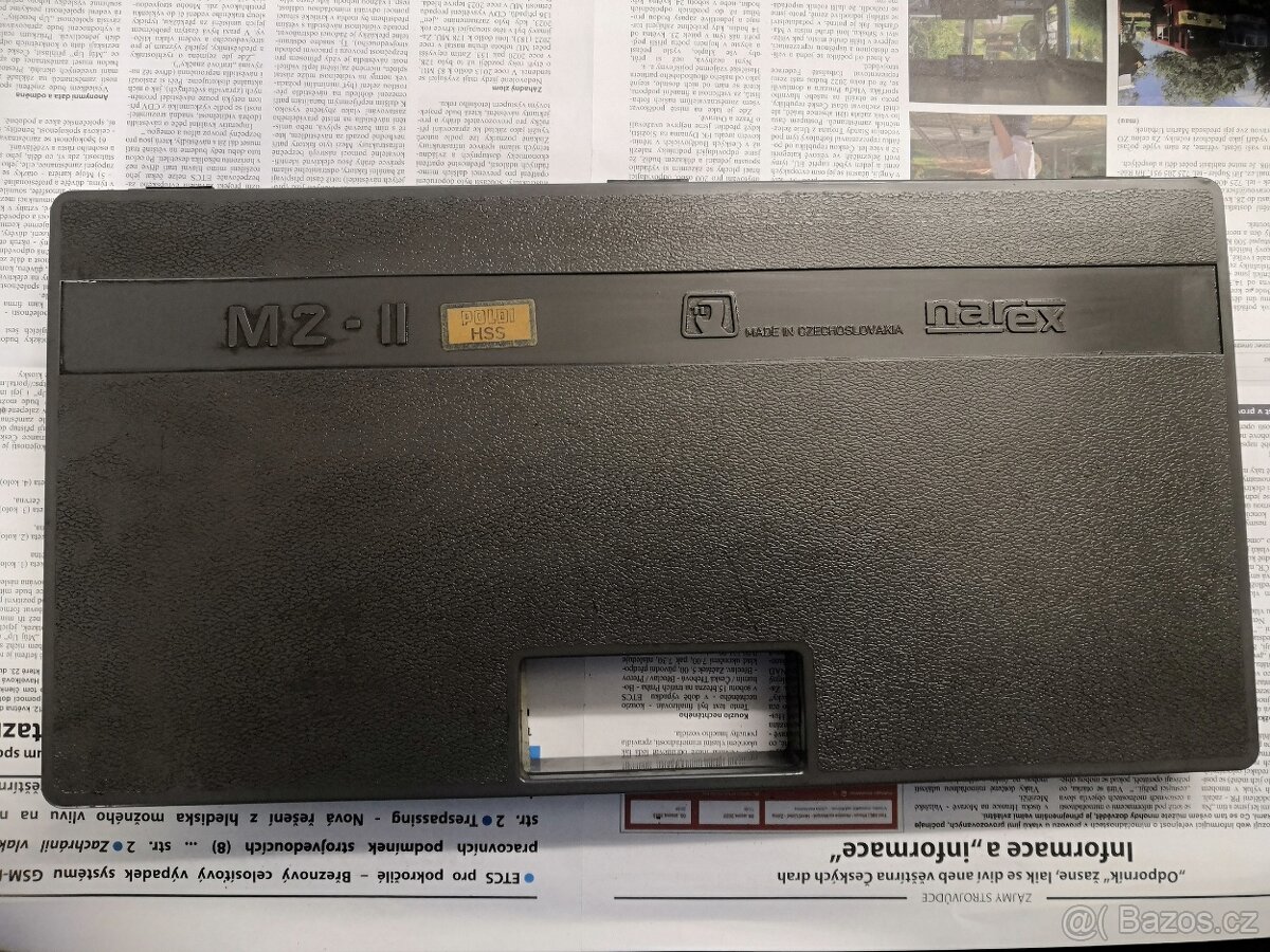 P:sada závitníků narex M1 HSS + M2 HSS - 10