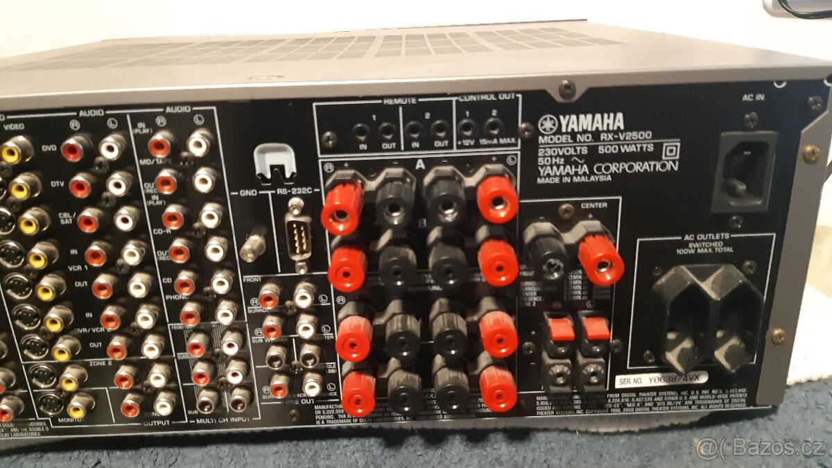 YAMAHA RX-V2500 DOLBY PRO LOGIC CINEMA DSP RDS THX - 10