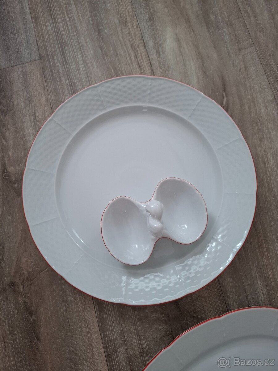 Porcelánový servírovací set Czechoslovakia - 10