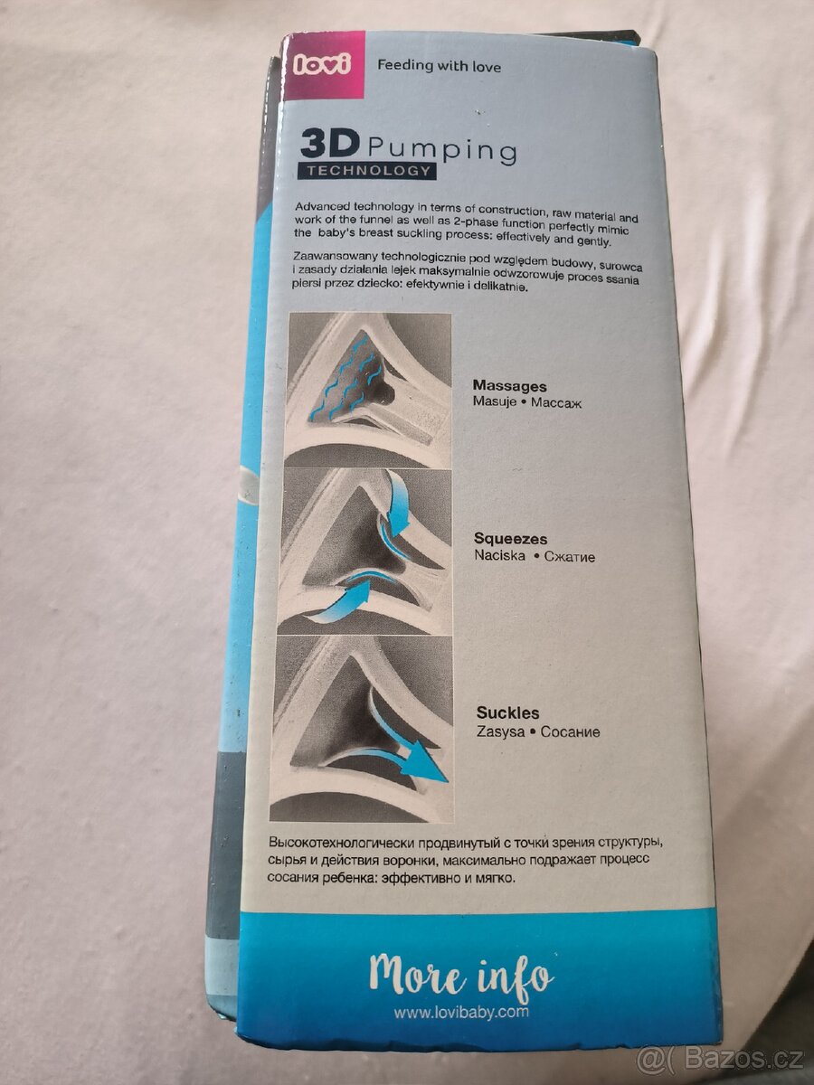 Odsávačka mateřského mléka lovi expert 3D - 10