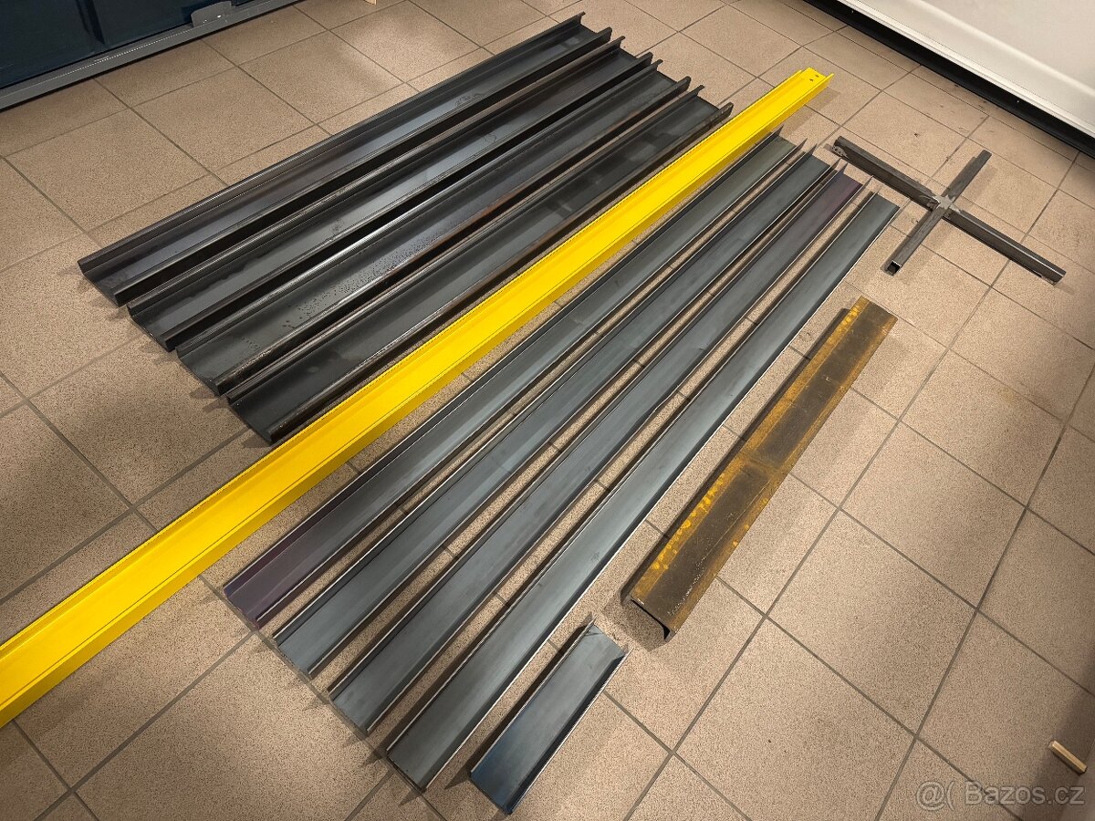 Směs oceli – IPE 80, U 100 a ohýbané profily - 10