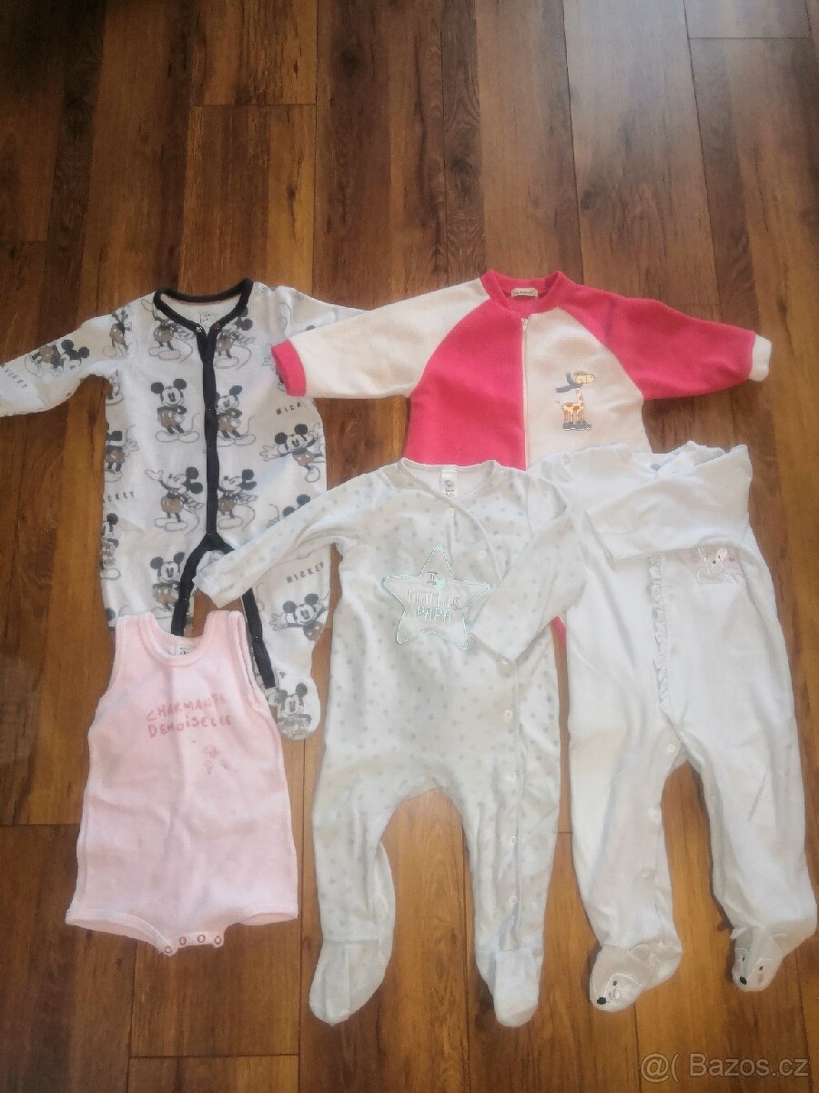 mix oblečení 74 - 80 holčička 9 - 12 měsíců - 10