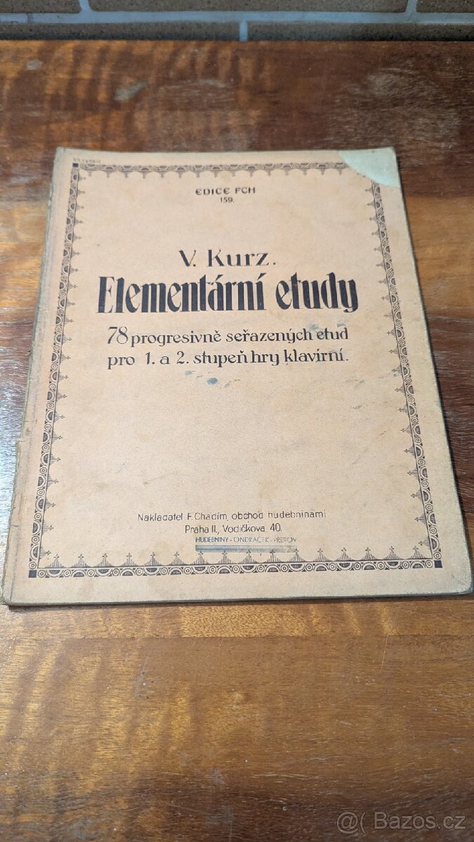 Noty na klavír - 10