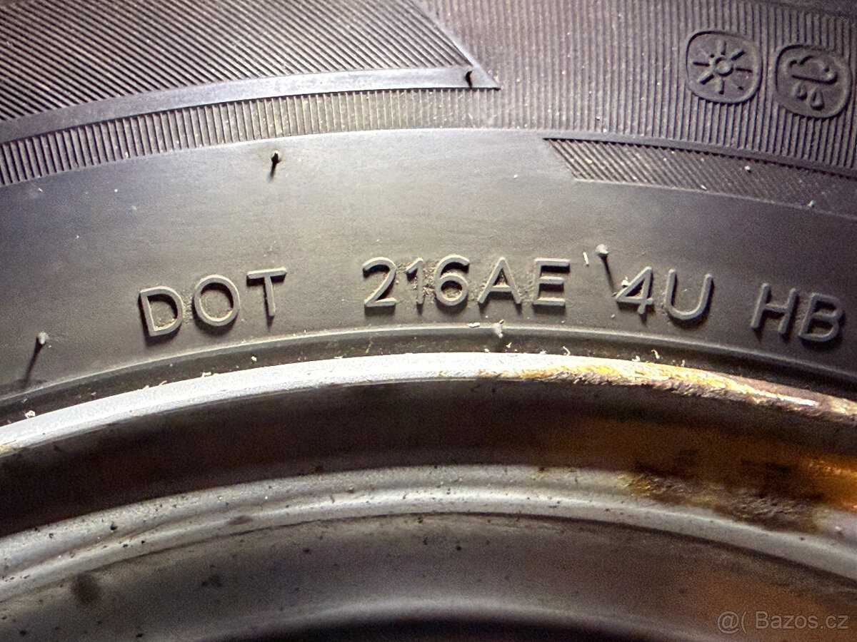 Sada plechovych disku Smart Forfour, celorocni Hankook - 10