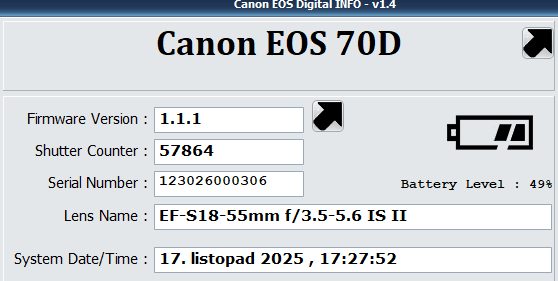 Canon EOS 70D + objektivy, stativ a veškeré příslušenství - 10