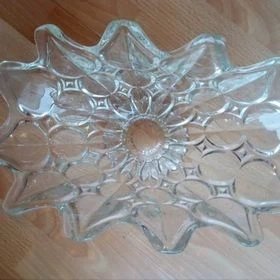 Krásná broušená mísa po prapraprababči Poltár Višnovský-Stei - 10