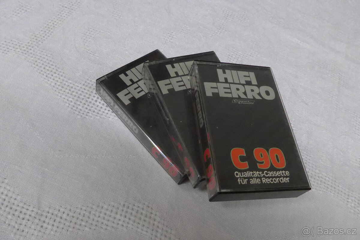 AudioKazety HIFI Ferro C90 3ks - 10