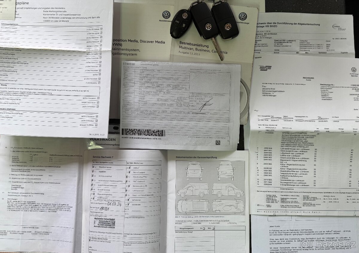 VW Multivan T6 2.0TDi DSG HIGHLINE 110kw 2016 TOP STAV - 10