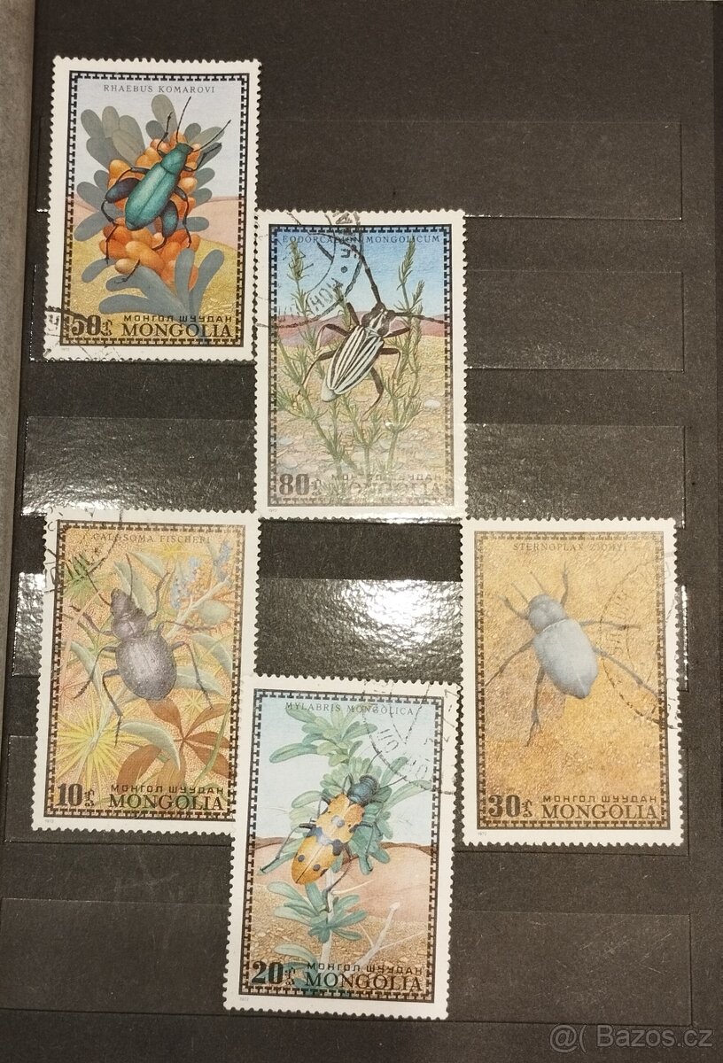 Žbirka známek z dětství Album č3 - 10