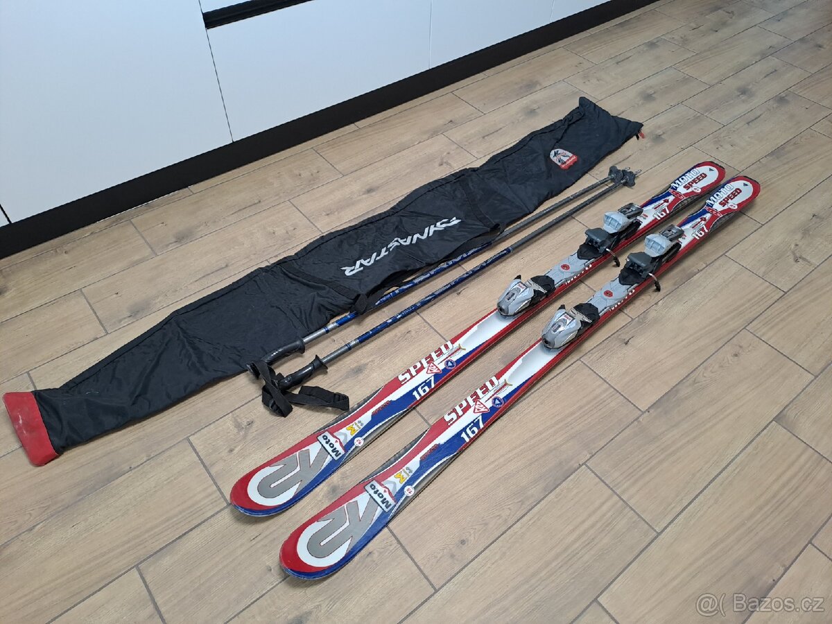 Sjezdové lyže, hůlky - 10