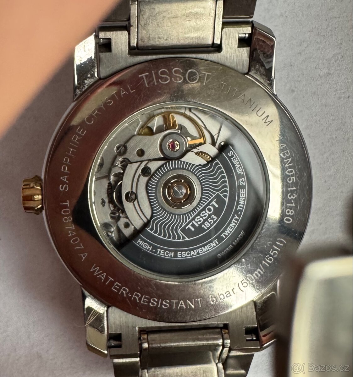 Pánské hodinky Tissot Titanium Automatic Gent - 10