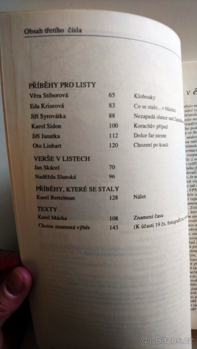 Listy 1990 č.1, 2, 3 + 1989 č.3 - 10