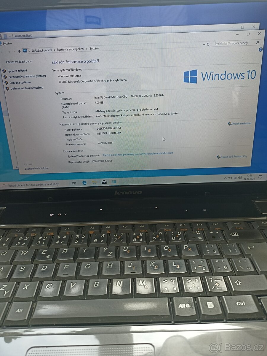 Lenovo IdeaPad Y550 - 10