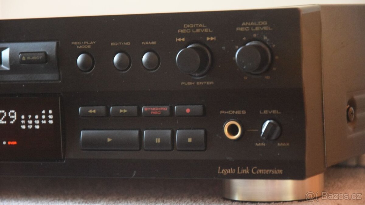 Minidisc deck PIONEER MJ-D508, manuál, disky - 10