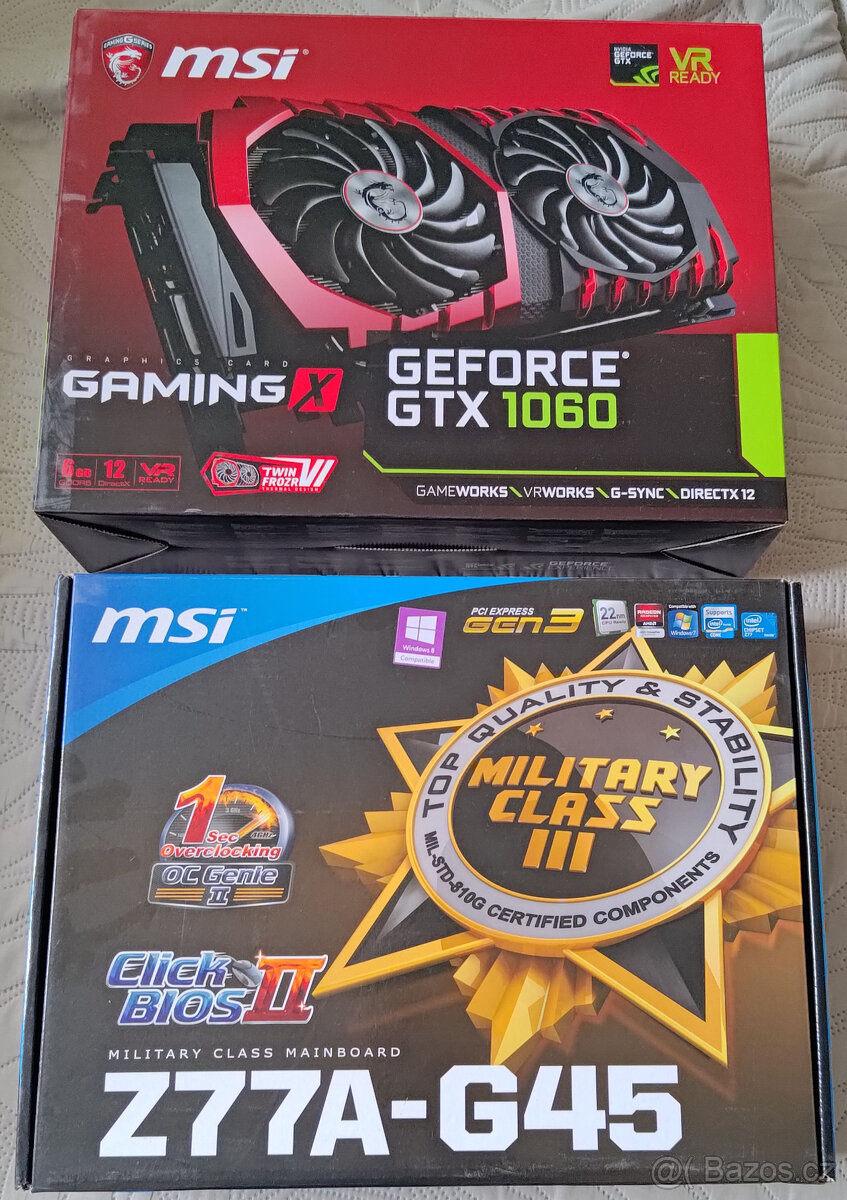 pocitac i7-3770K, 32 GB DDR3, GTX-1060 6 GB, 2xSSD 2xHDD - 10