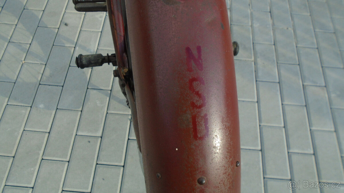 NSU Quick 98 ccm - původní nerenovovaný stav, zachovalý - 10