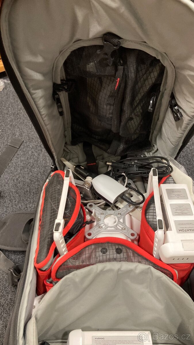 DJI Phantom 3 díly, kufr, batoh - 10