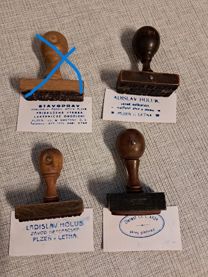 psací potřeby z I. republiky + retro - 10