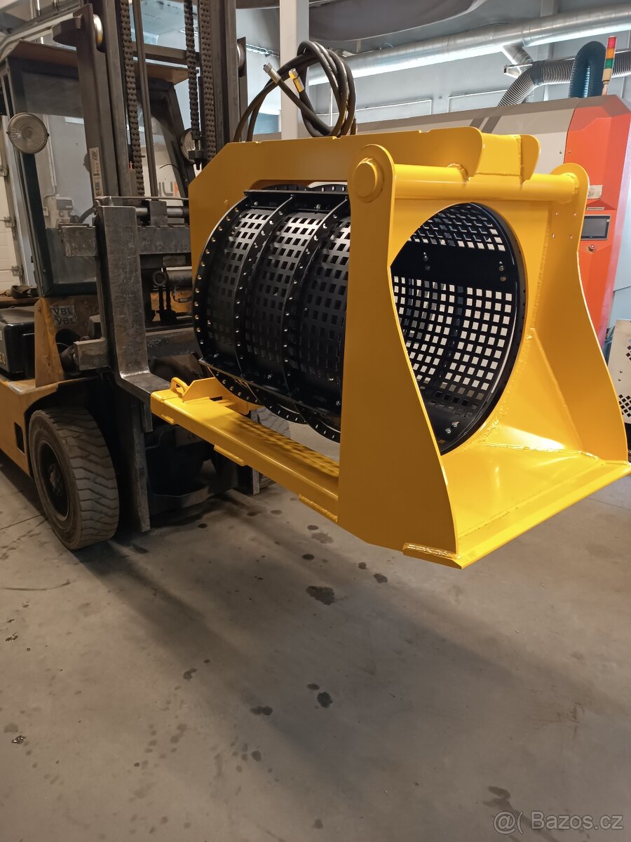 Prosévací lžíce, třídící lopata, katrovačka, třídička zeminy - 10