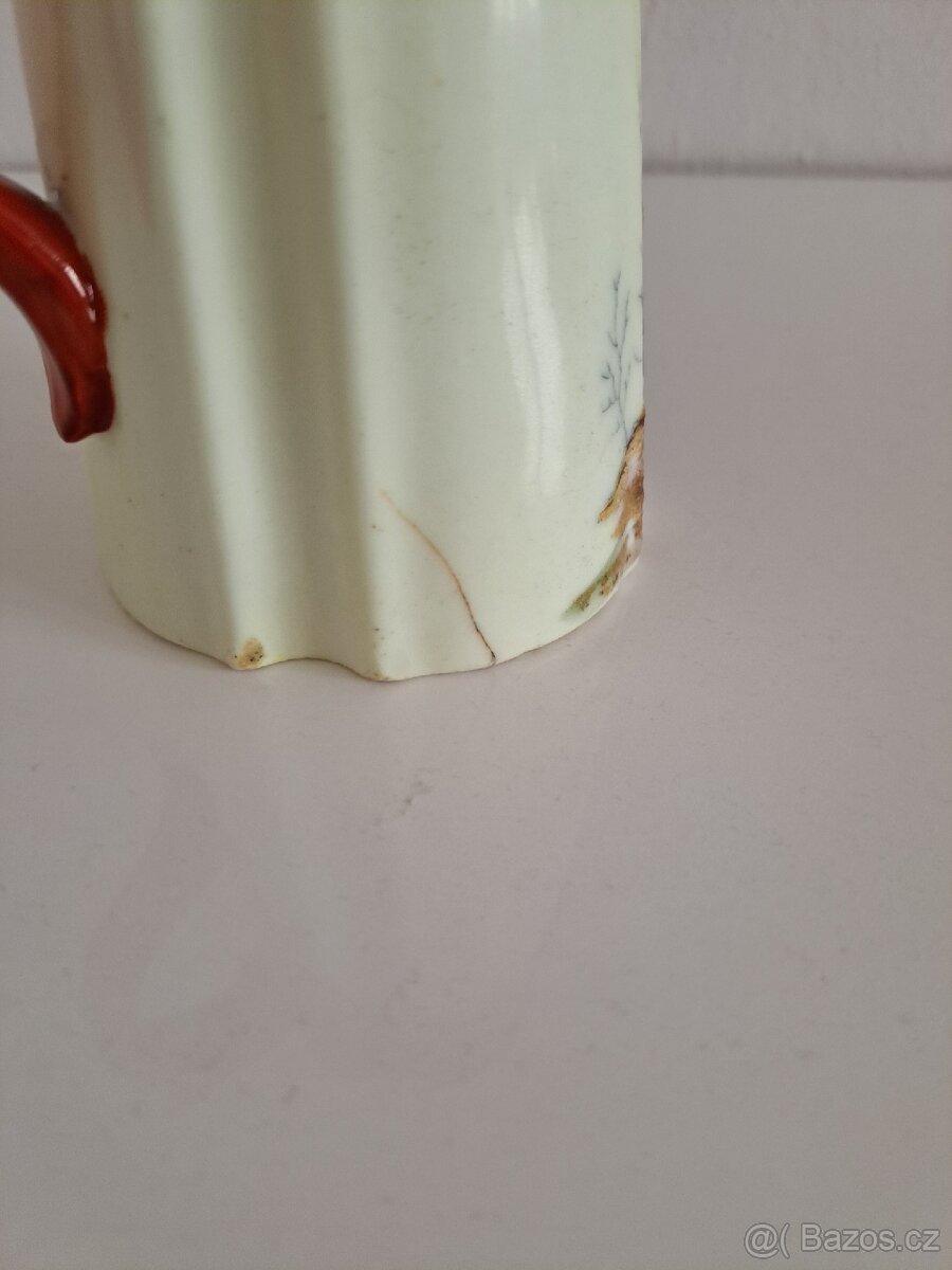 Starý keramický džbánek / mléčenka - 10