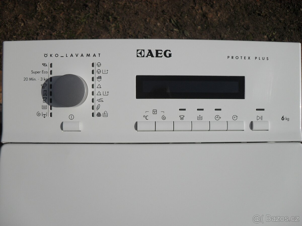 PRAČKA S HORNÍM PLNĚNÍM,UZKÁ,6KG,LCD, MODERNÍ DESIGN,A+++ - 10