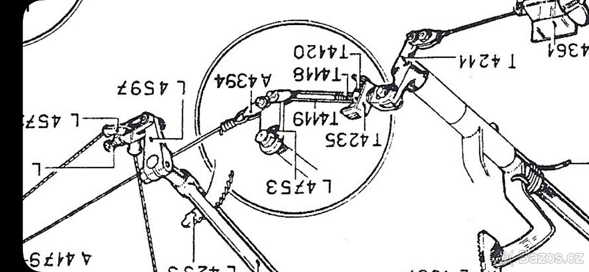 dily brzd aero 30 (50) napinak kabely k akumulatoru - 10