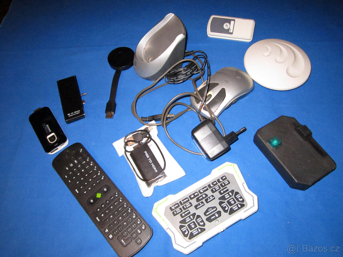 Mix elektro, fotaky, d.ovladace, soucasky do video, tablet - 10