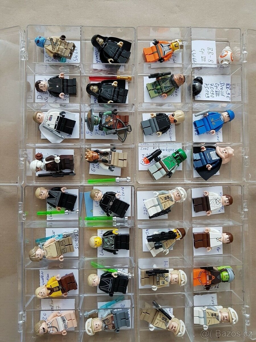 Lego Star Wars Minifigures, kolekce 600 dílků - likvidace sb - 10