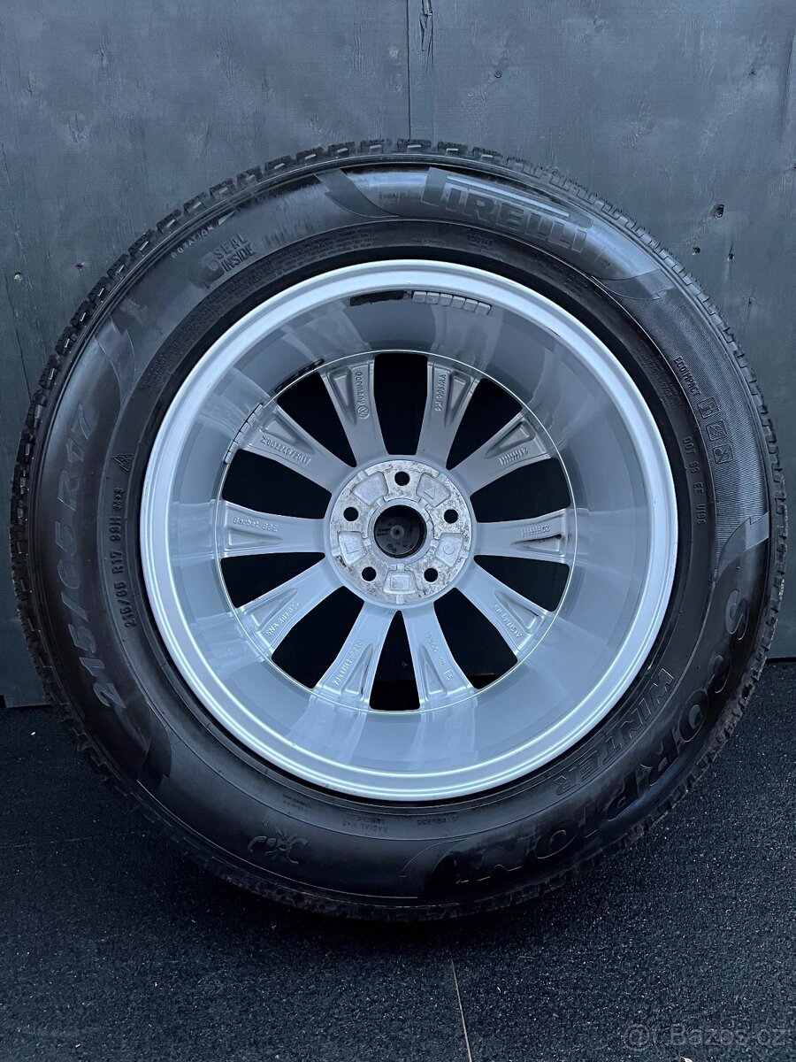Originál alu 5x112 VW Tiguan 215/65/17 “Montana” - 10