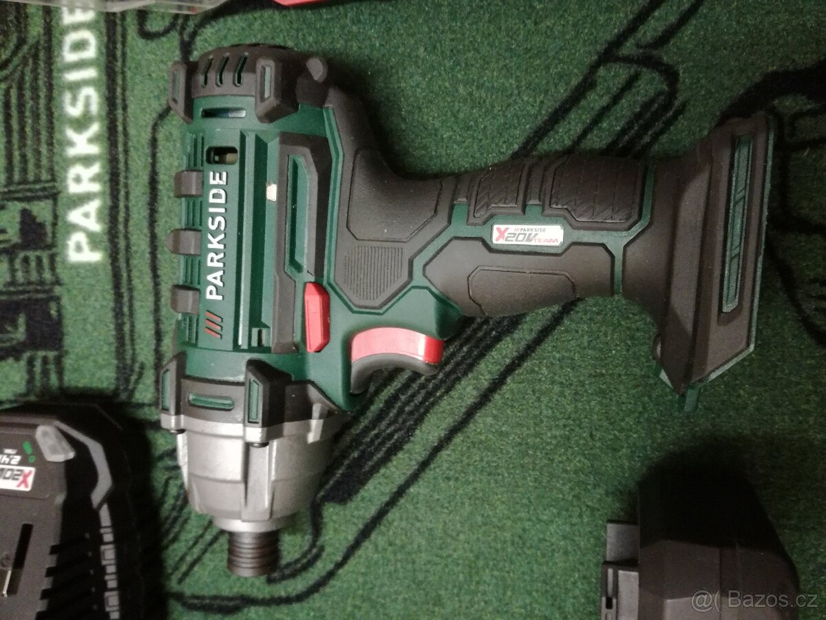 Aku rázový utahovák PARKSIDE 1/4" - 10