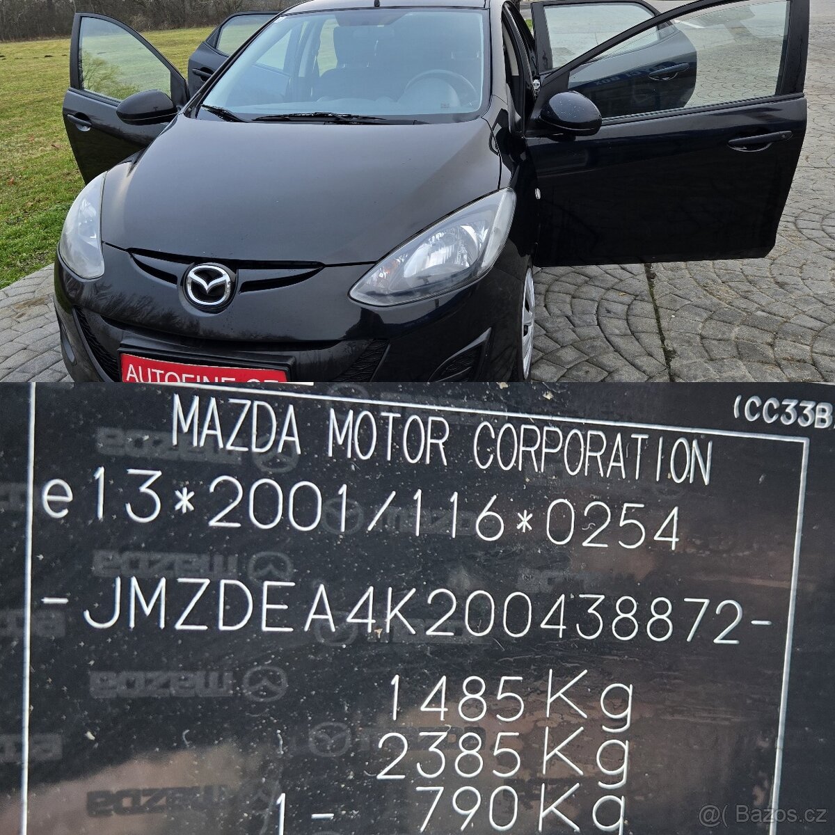 HEZKÁ MAZDA 2 1,3 16v 2012 KLIMA, 115tis.km, FACELIFT 5.DV. - 10