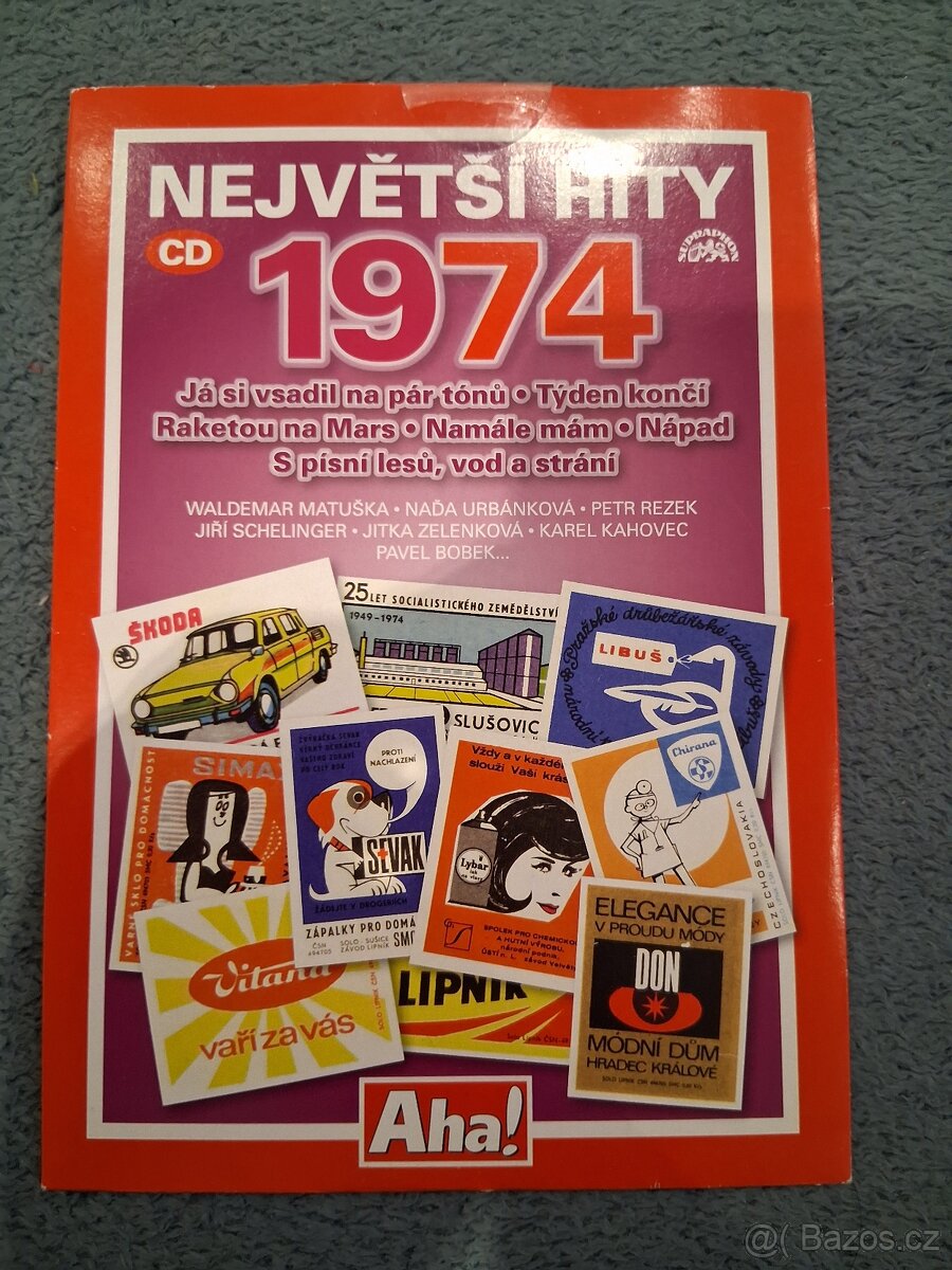 CD originál - Největší hity /cena sada/. - 10