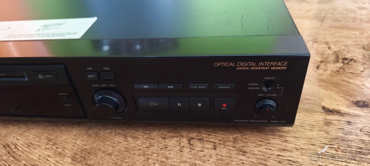 Minidisk Minidisc Sony MDS-302(1995),Japan ,čti popis - 10