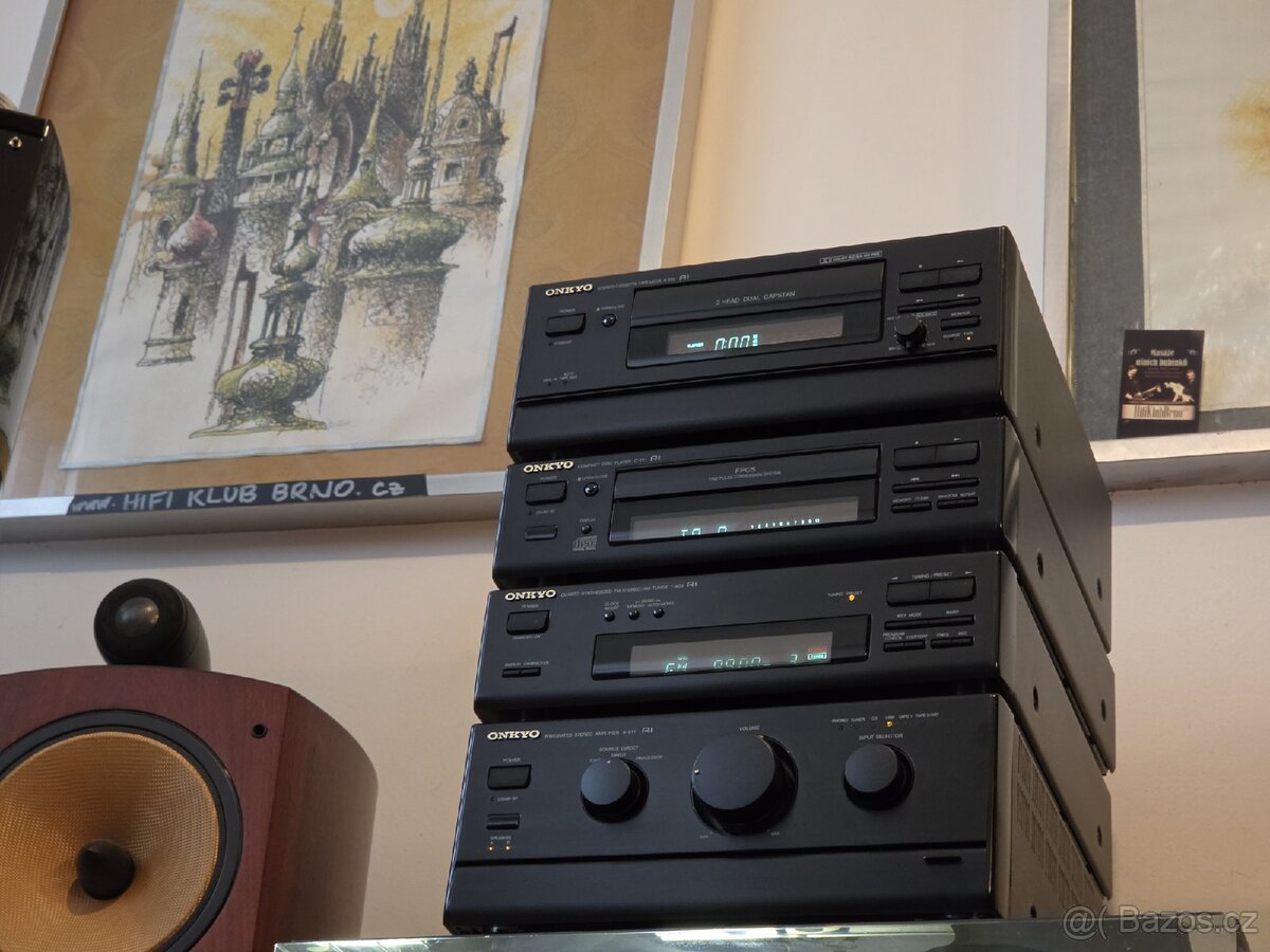HiEnd midi vĕž ONKYO zes,tuner,mgf,cd, 1.maj, garance - 10