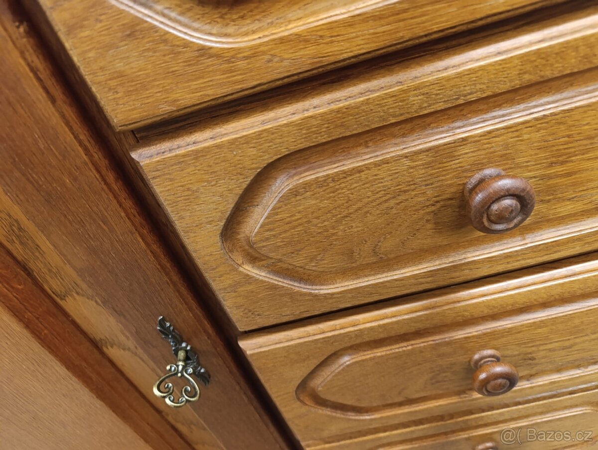 Rustikální příborník / kredenc, masív, Nábytek s příběhem - 10