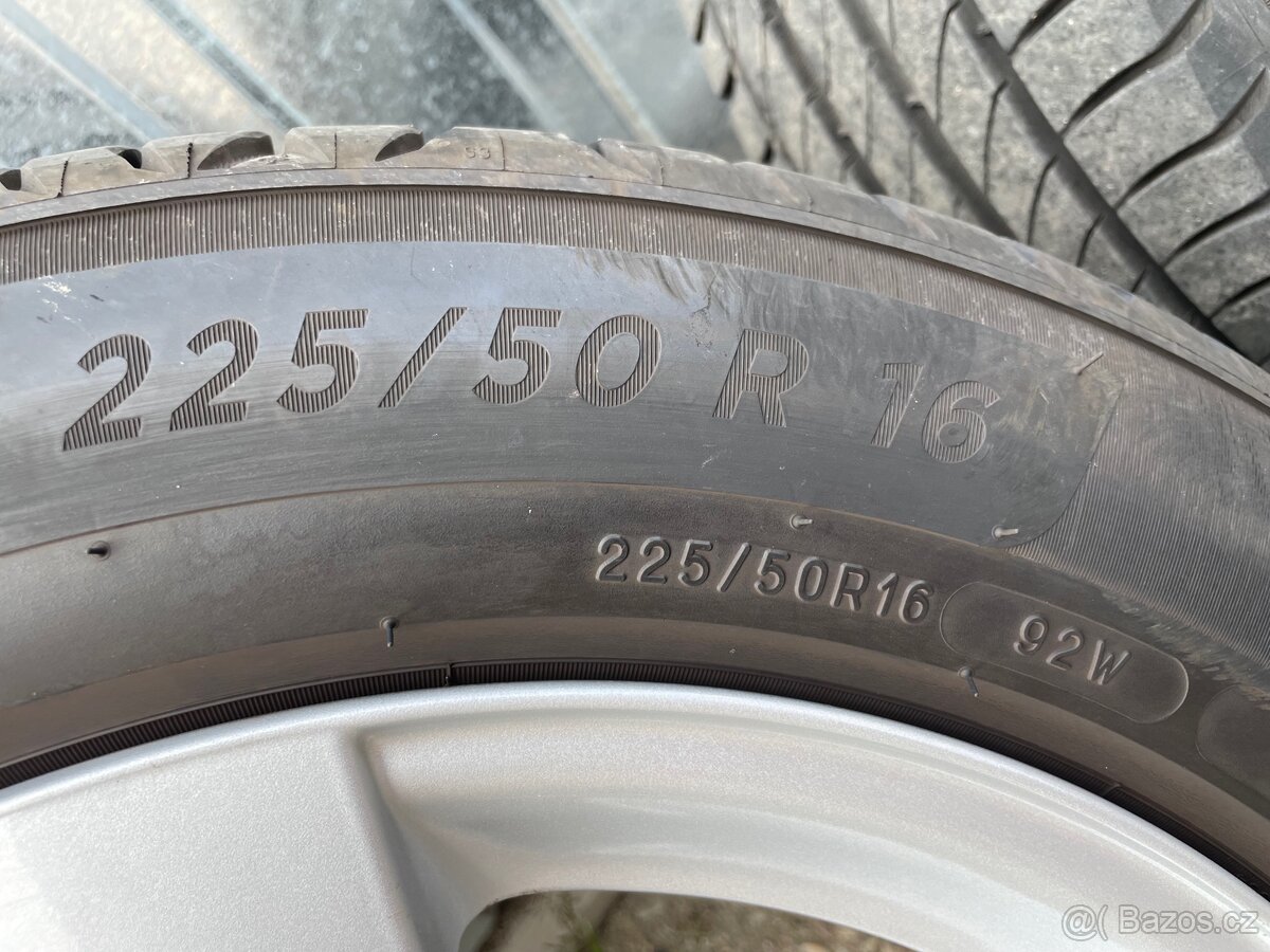 Mercedes ALU kola 5x112 16”+ letní pneu dvourozměr - 10
