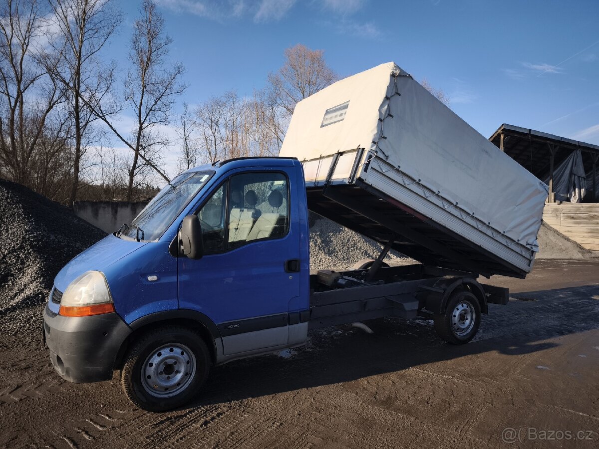 Renault Master sklápěč s plachtou - 10