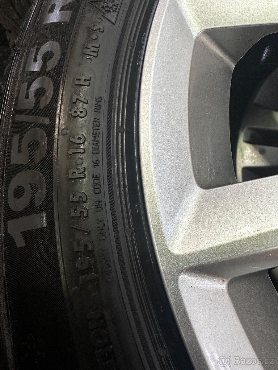 4x108 R16 6,5J ET38 + 195/55 R16 87H Semperit - 10