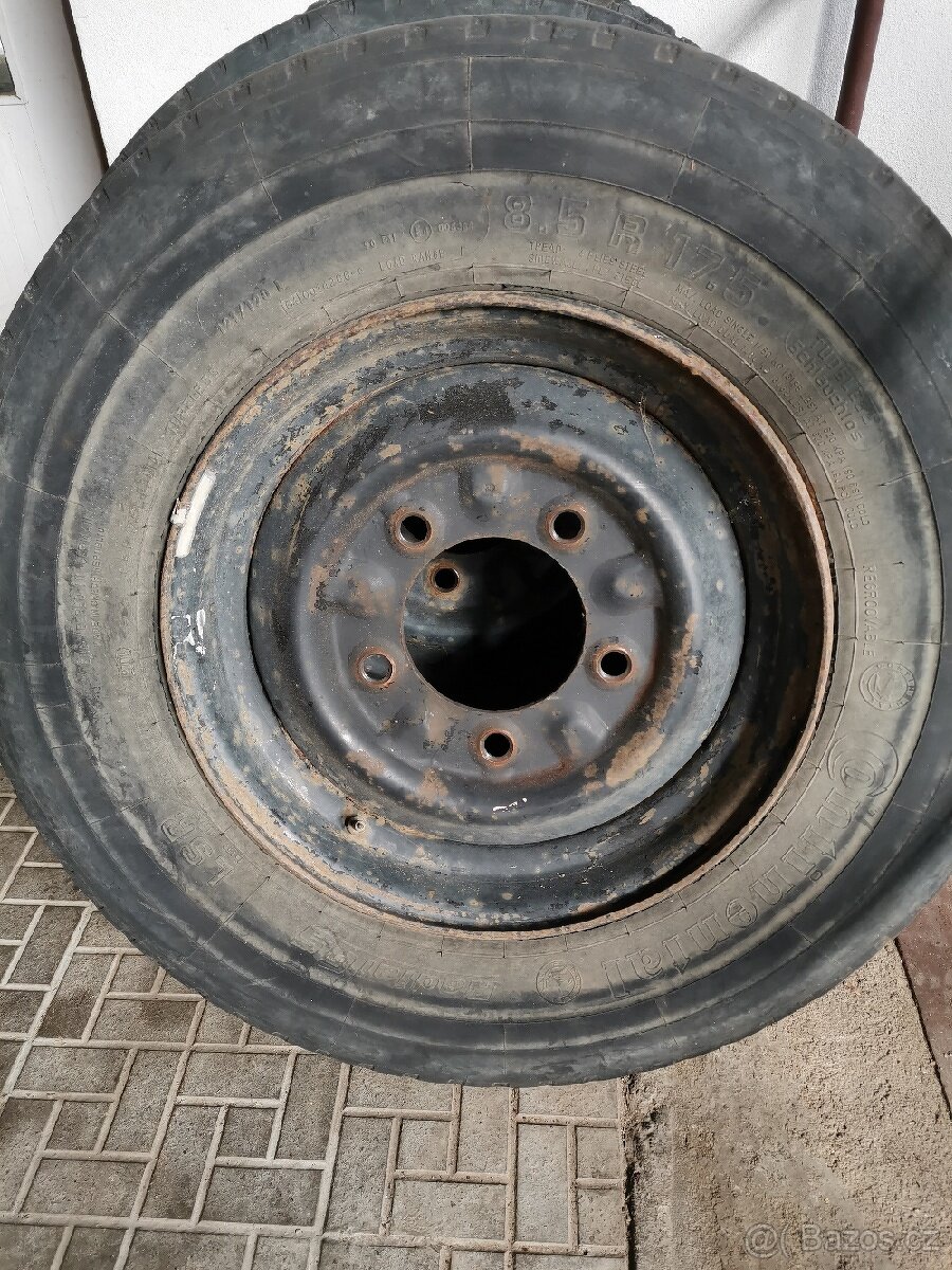 Sada pneu gumy + disky Avia A21 Furgon - 10