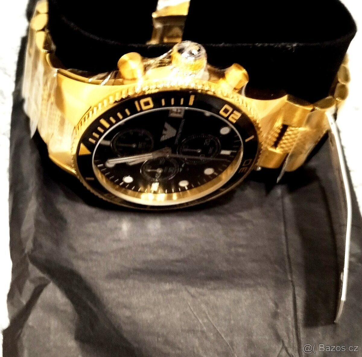 Pánské hodinky Armani Gold Stainless - 10