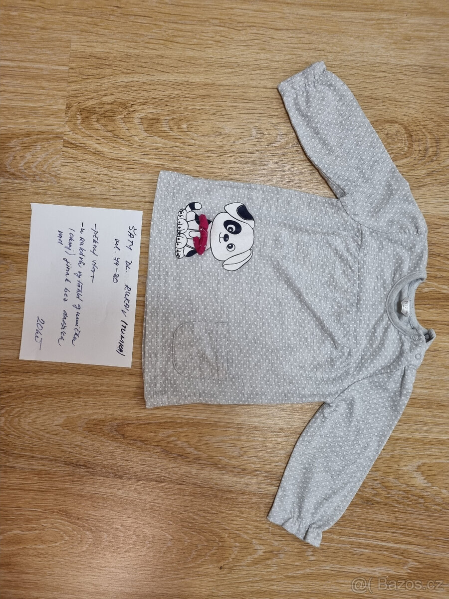 dívčí šaty vel 74-80 / 6-12M - 10