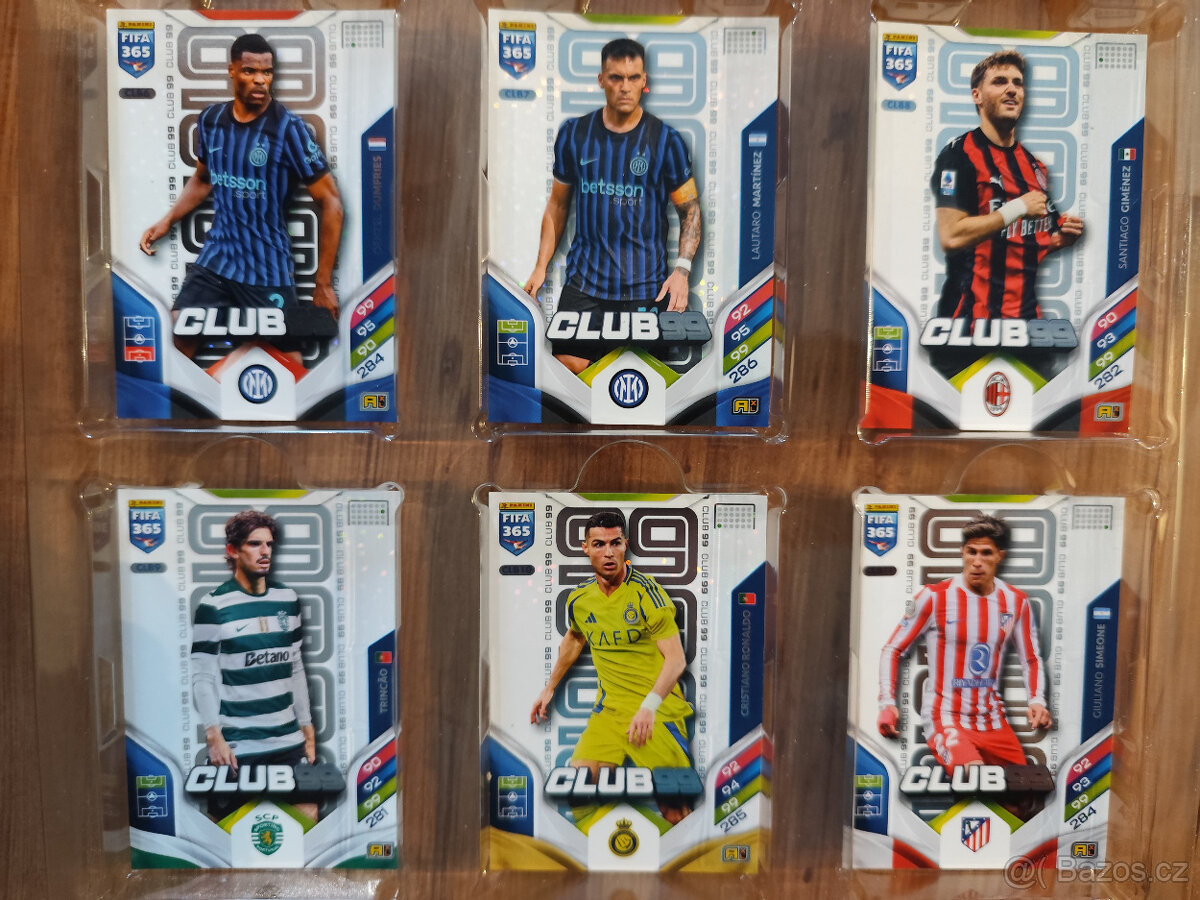 Fotbalové kartičky FIFA 365 2026 - adventní kalendář - 10