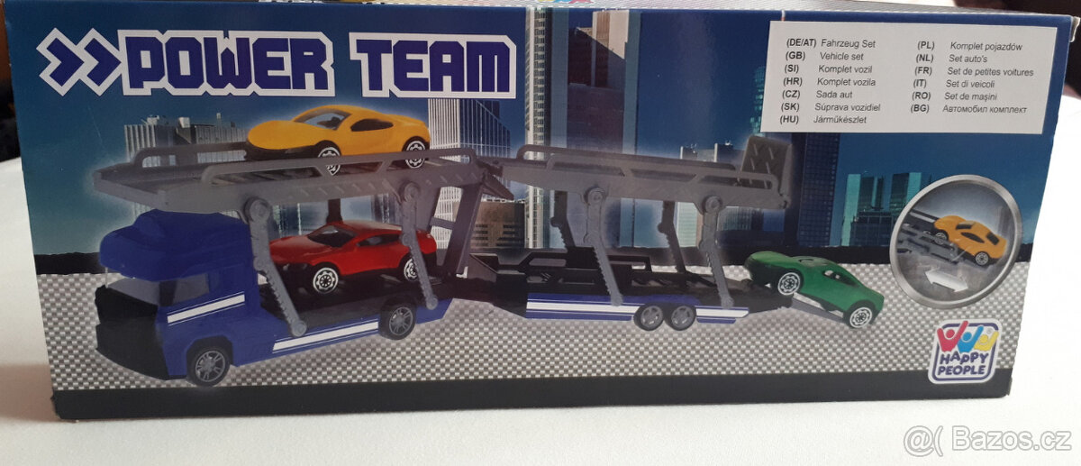 Autopřepravník + 4 autíčka - 10