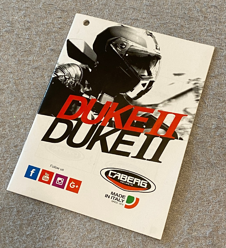 Prodám helmu Caberg DUKE II XL/61 - 10