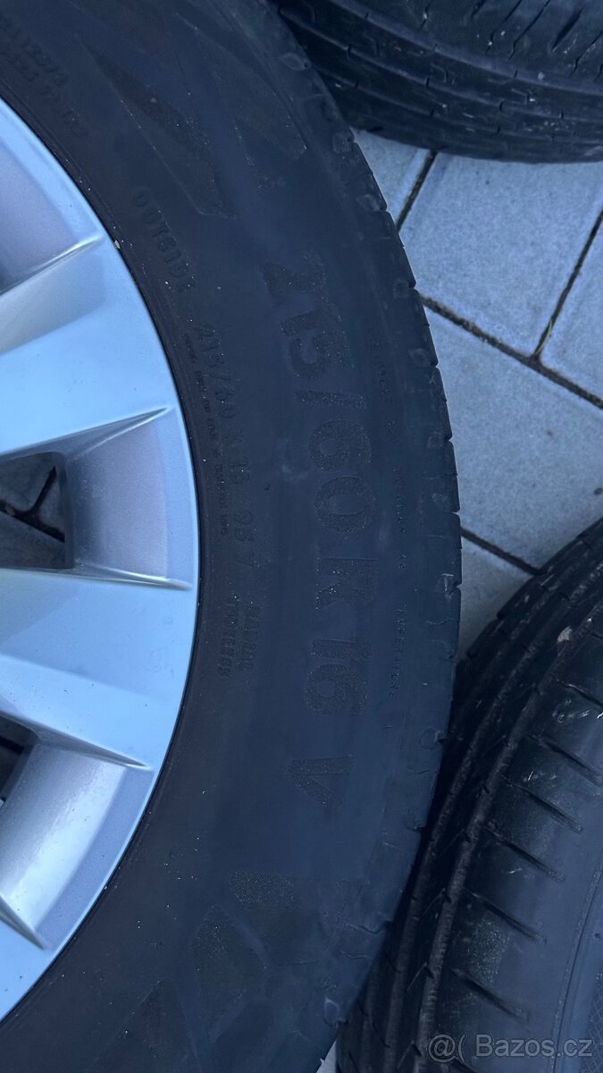 Letní alu sada originál Škoda Karoq 5x112 6Jx16 ET43 - 10