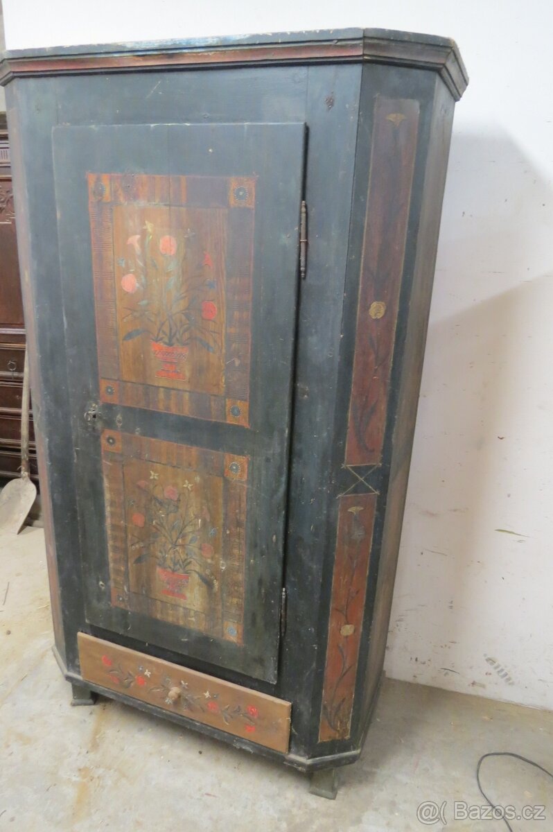 Malovaná skříň ze Šumavy - 10